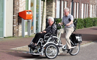 Duo of rolstoelfiets