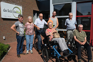 Rolstoelfiets voor bewoners De SchitteRing en inwoners Haps